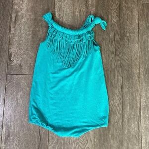 Remie girl retired tassel romper 2t